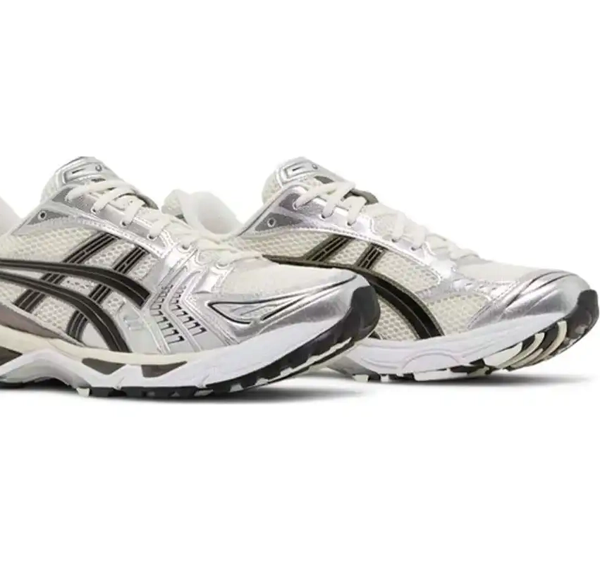 ASICS Black Gel-Kayano Cream 14 Metallic Plum 0523
